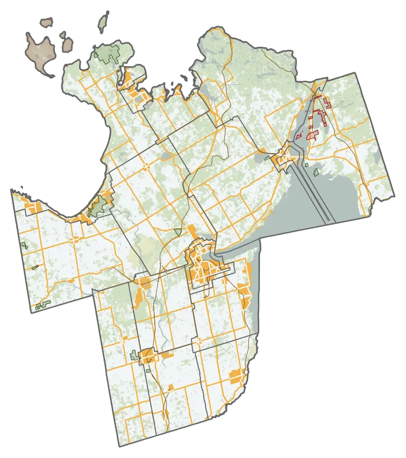 CBB Servicing Area - Simcoe County and the GTA